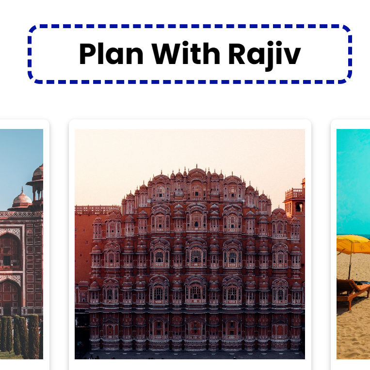 Plan With Rajiv Project